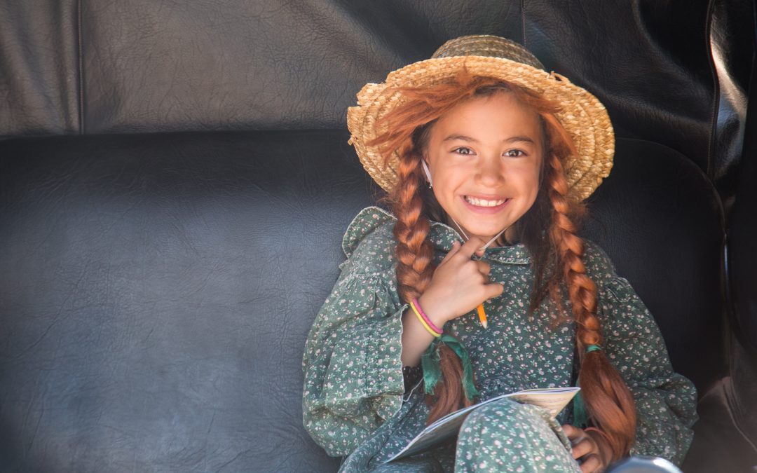 Emily as Anne of Green Gables